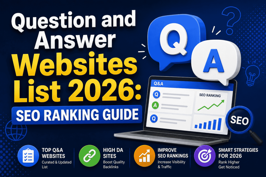 Question and Answer websites