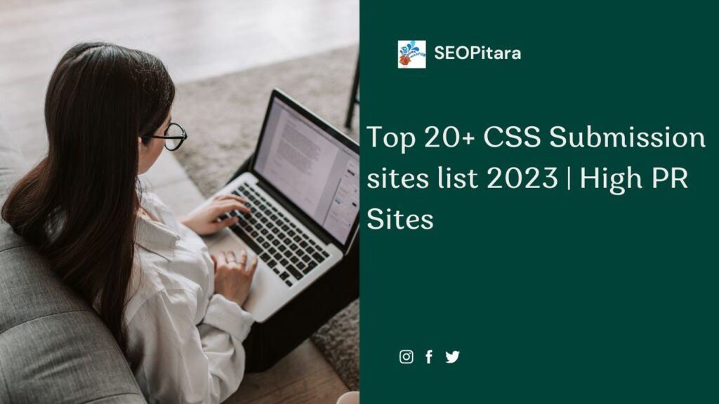 CSS Submission sites