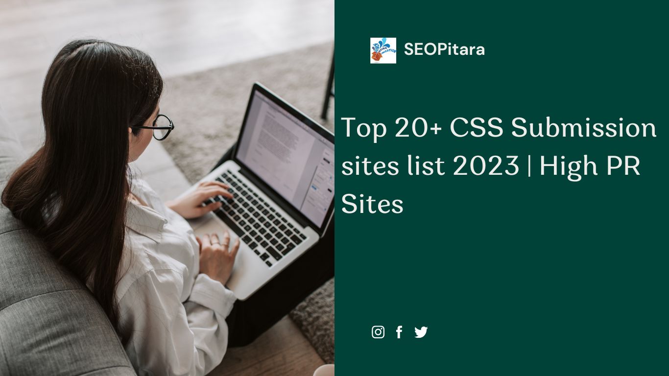 CSS Submission sites